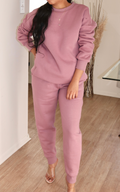 Alexa Next Level Sweatsuit - Lt Rose
