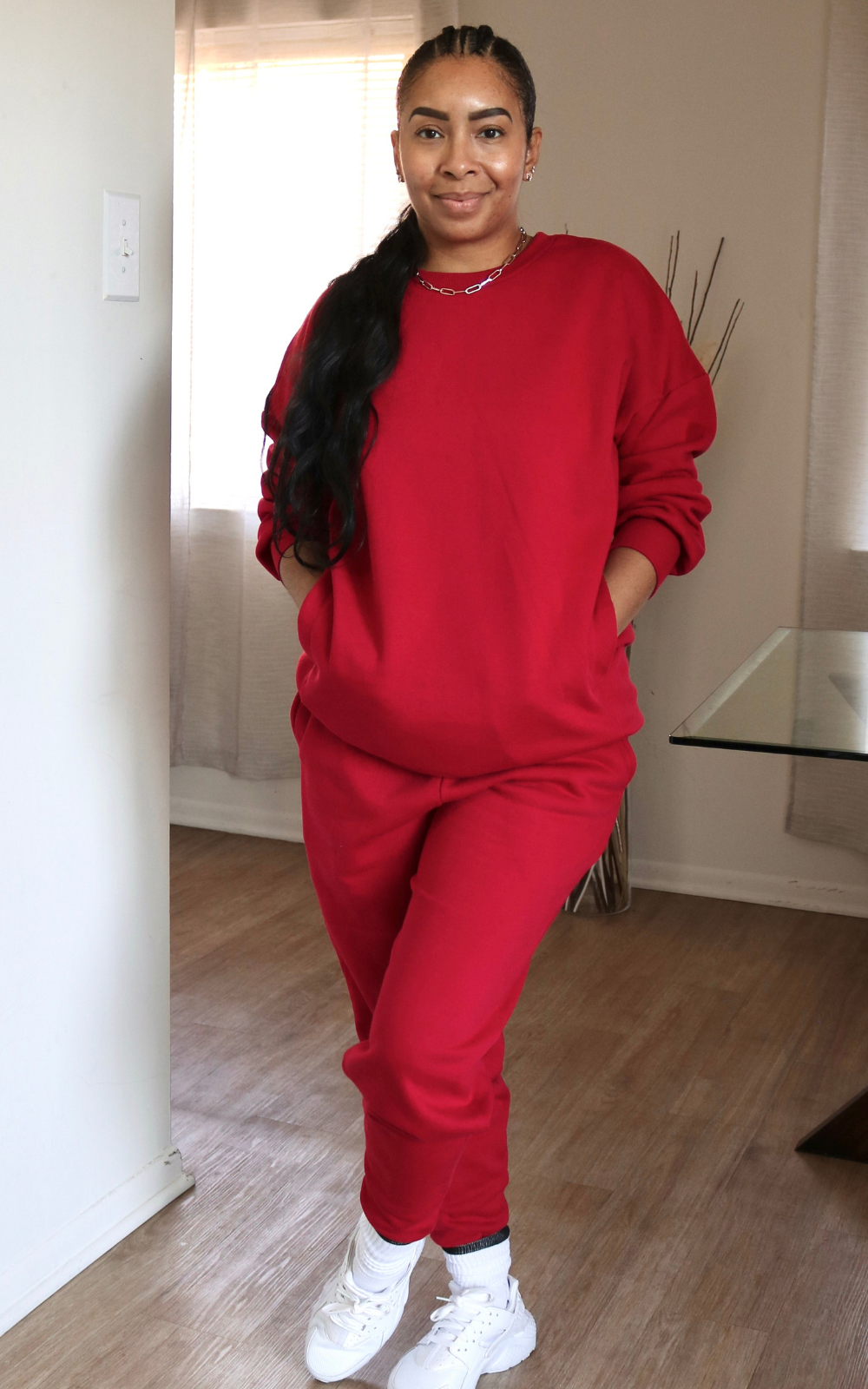 Alexa The Next Level Sweatsuit - Red