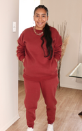Alexa The Next Level Sweatsuit - Fired Brick