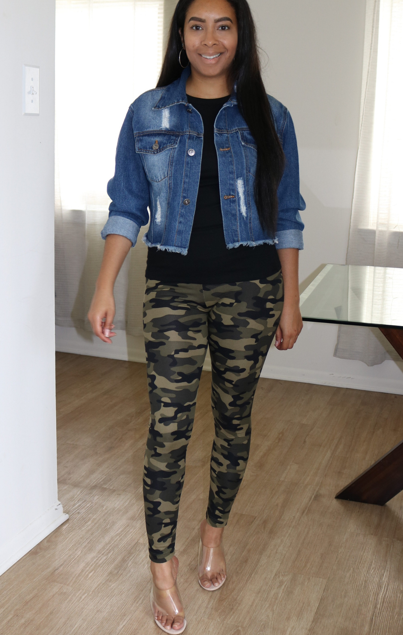 Brooklyn Camo Print Leggings