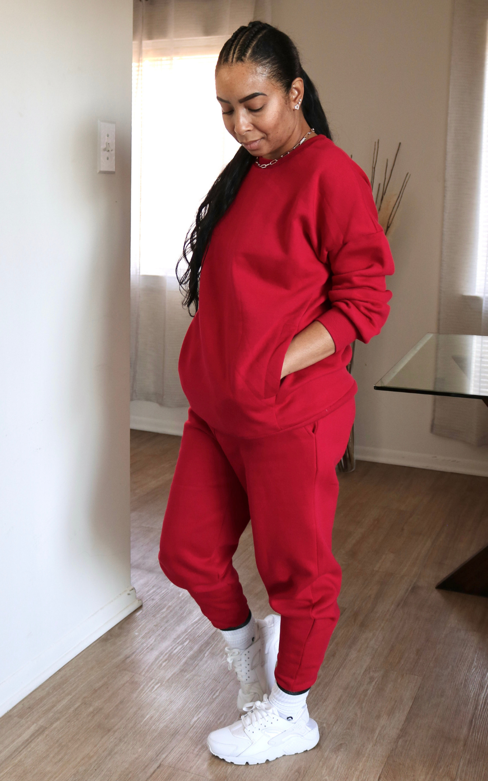 Alexa The Next Level Sweatsuit - Red