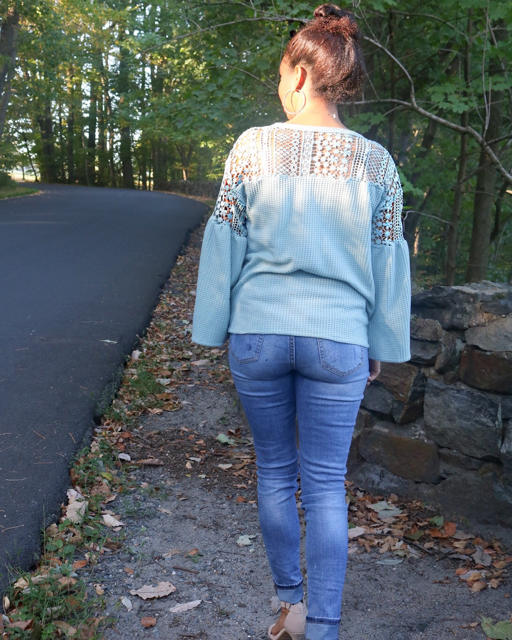 Ring My Bell Top - Mint Green