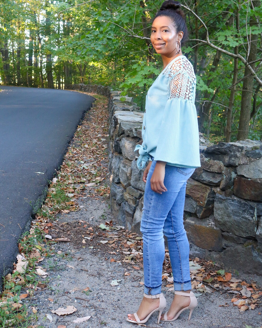 Ring My Bell Top - Mint Green