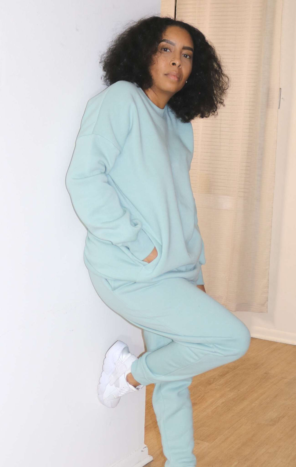 Alexa Next Level Sweatsuit Set- Lt Green