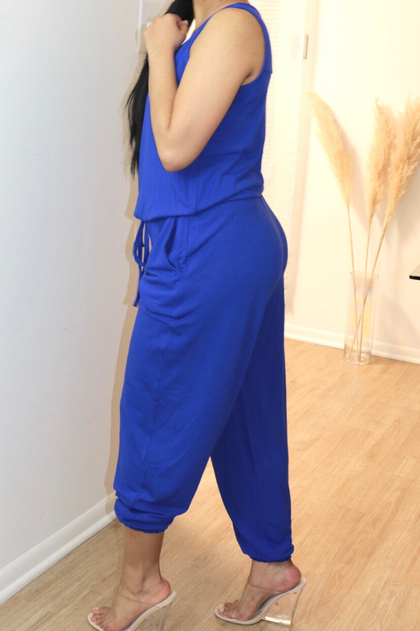 Jasmyne Button Up Jumpsuit