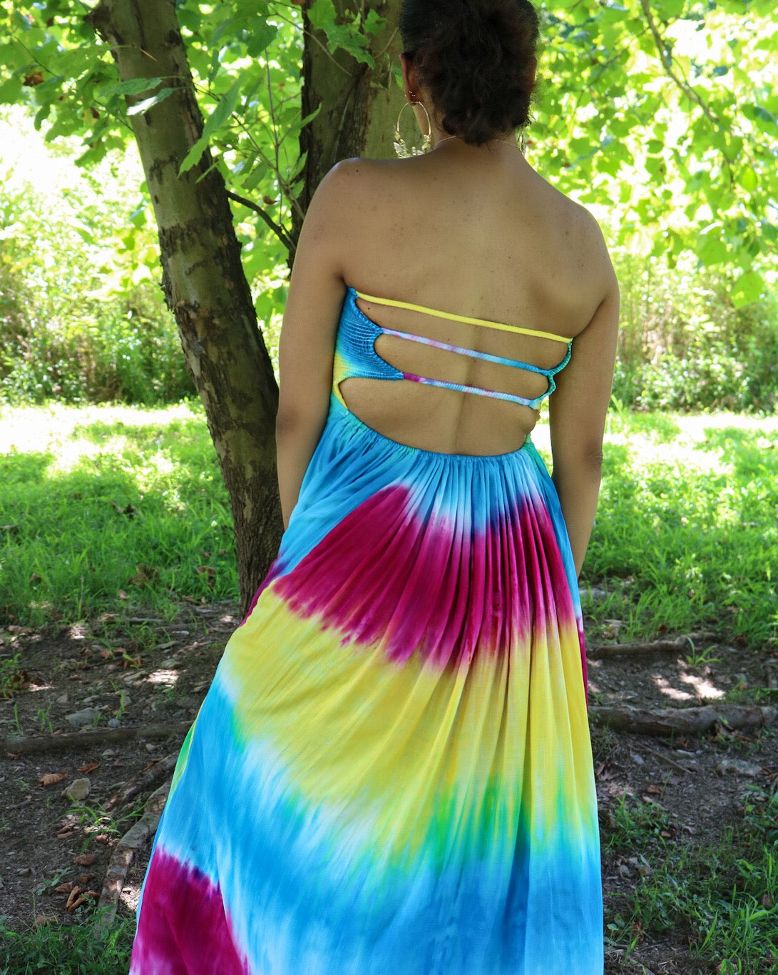 To Dye For Maxi Dress - Tie Dye