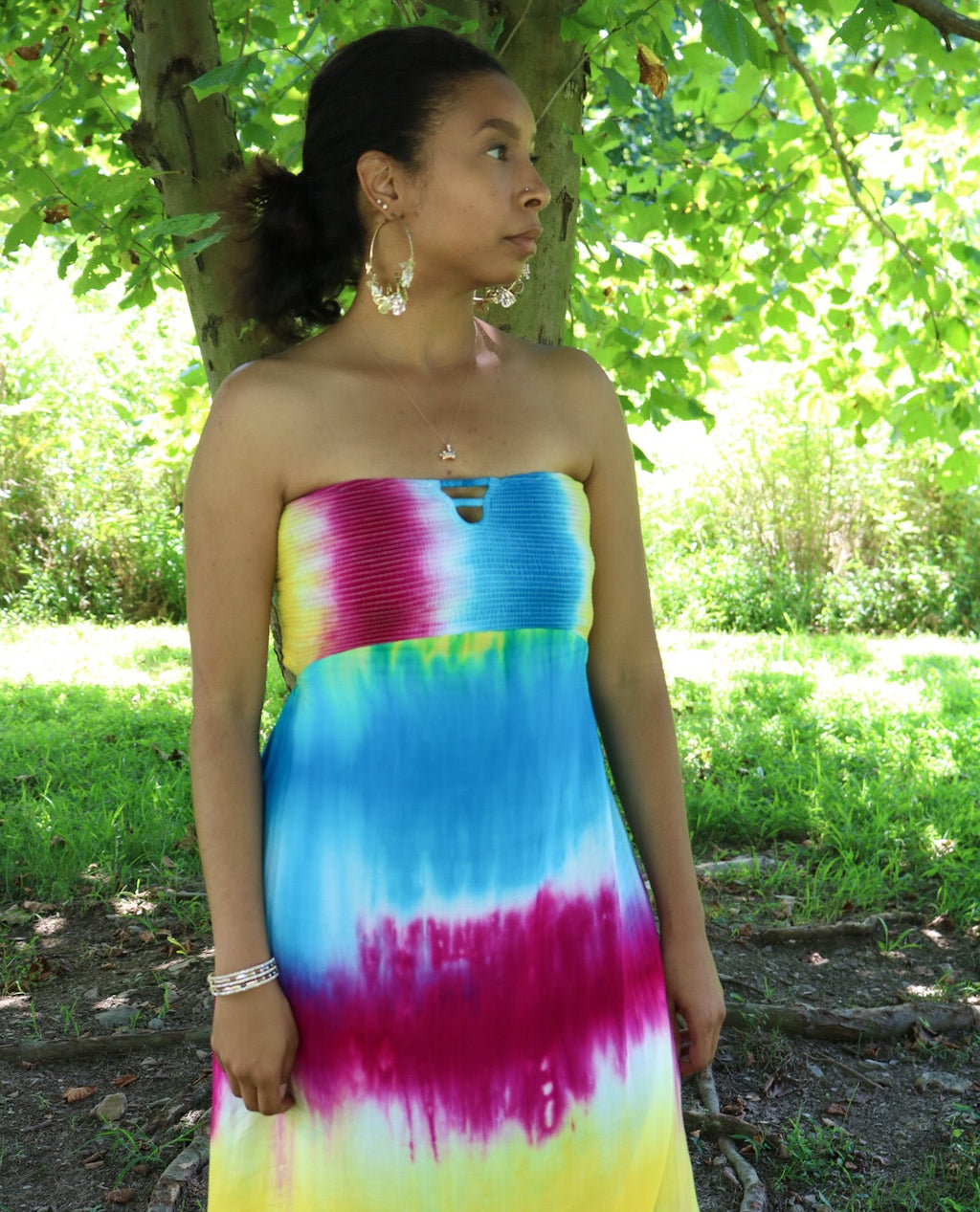 To Dye For Maxi Dress - Tie Dye
