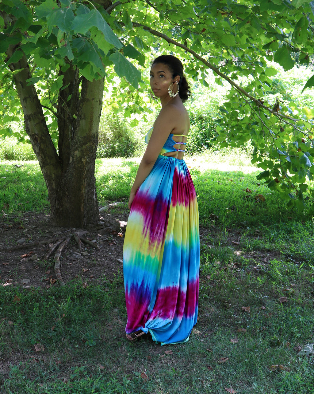 To Dye For Maxi Dress - Tie Dye