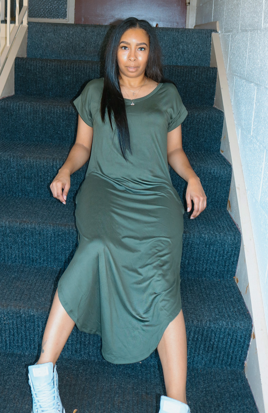 All You Need Maxi Dress - Olive