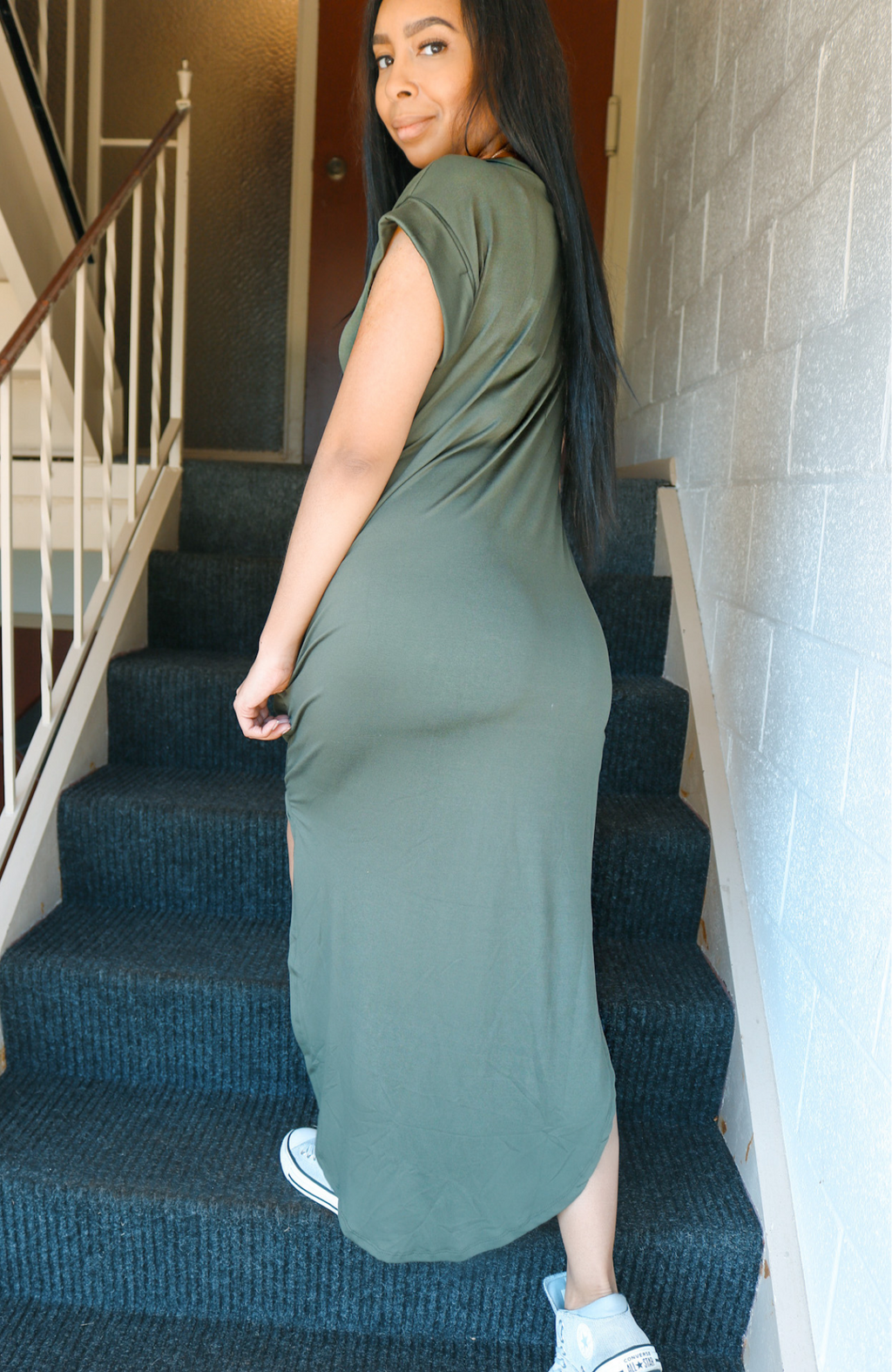 All You Need Maxi Dress - Olive