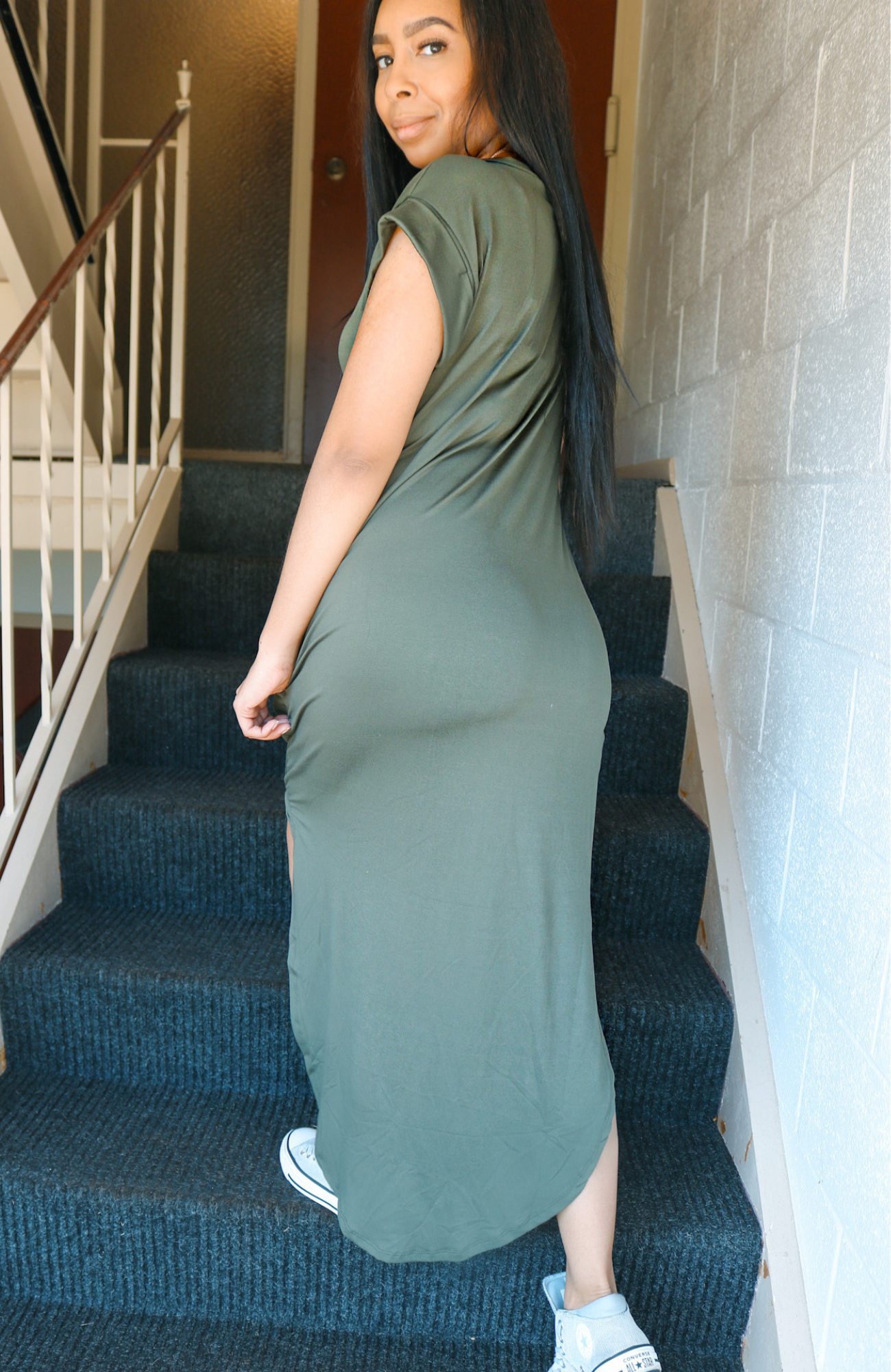 All You Need Maxi Dress - Olive