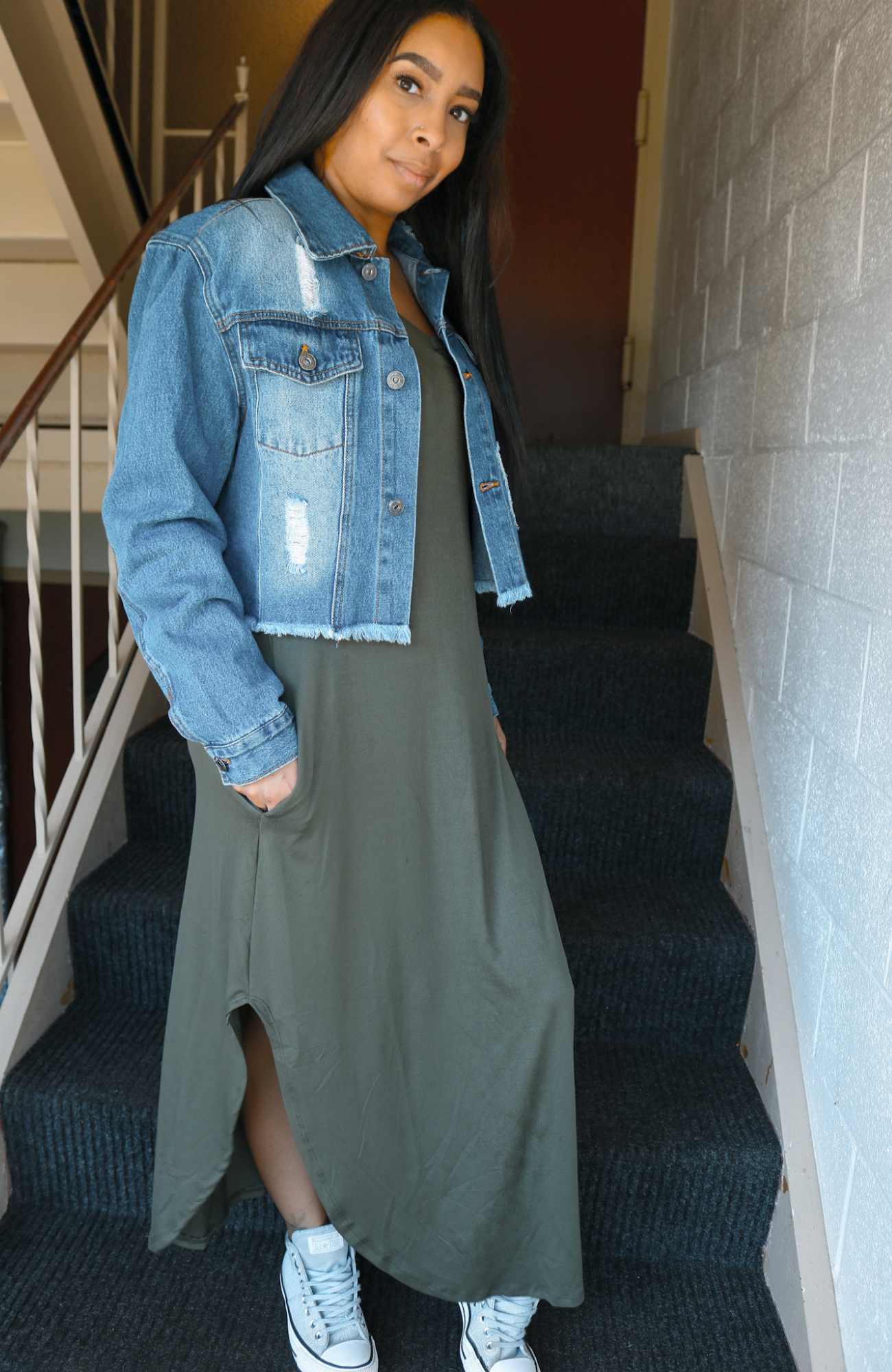 All You Need Maxi Dress - Olive